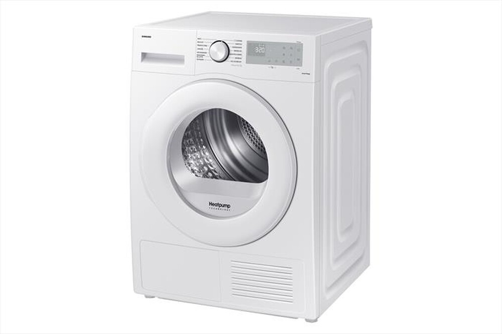 "SAMSUNG - Asciugatrice DV80CGC2B0THET 8 Kg Classe A+++-bianca display silver"