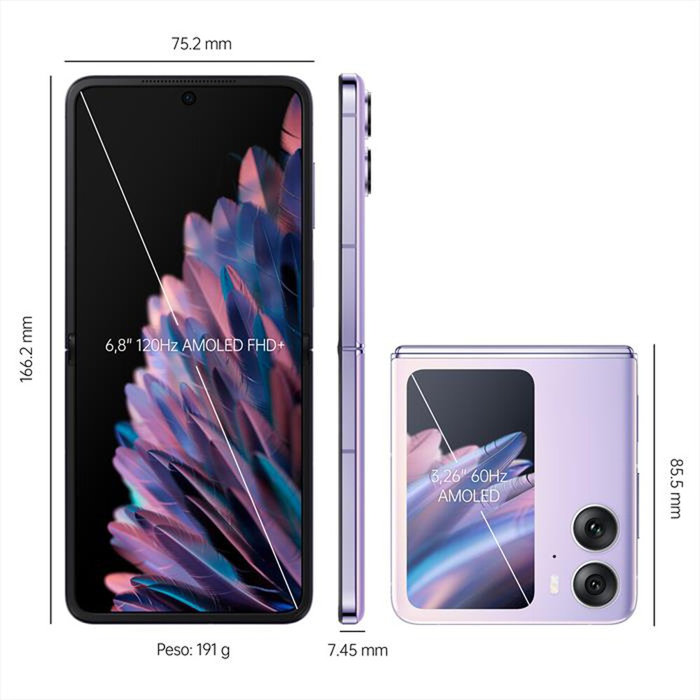 Immagine del prodotto OPPO - Smartphone FIND N2 FLIP 5G-Moonlit Purple