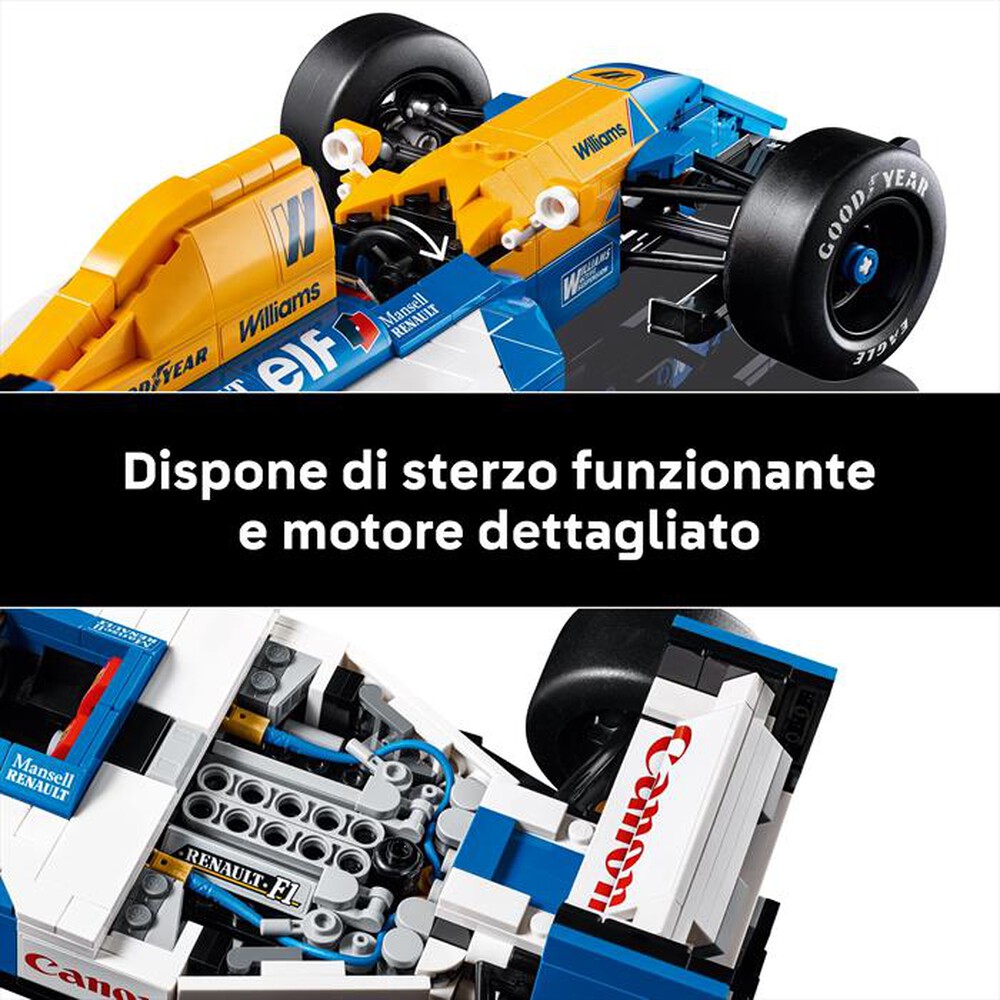 Immagine del prodotto LEGO - ICONS Williams Racing FW14B e Nigel Mansell 10353