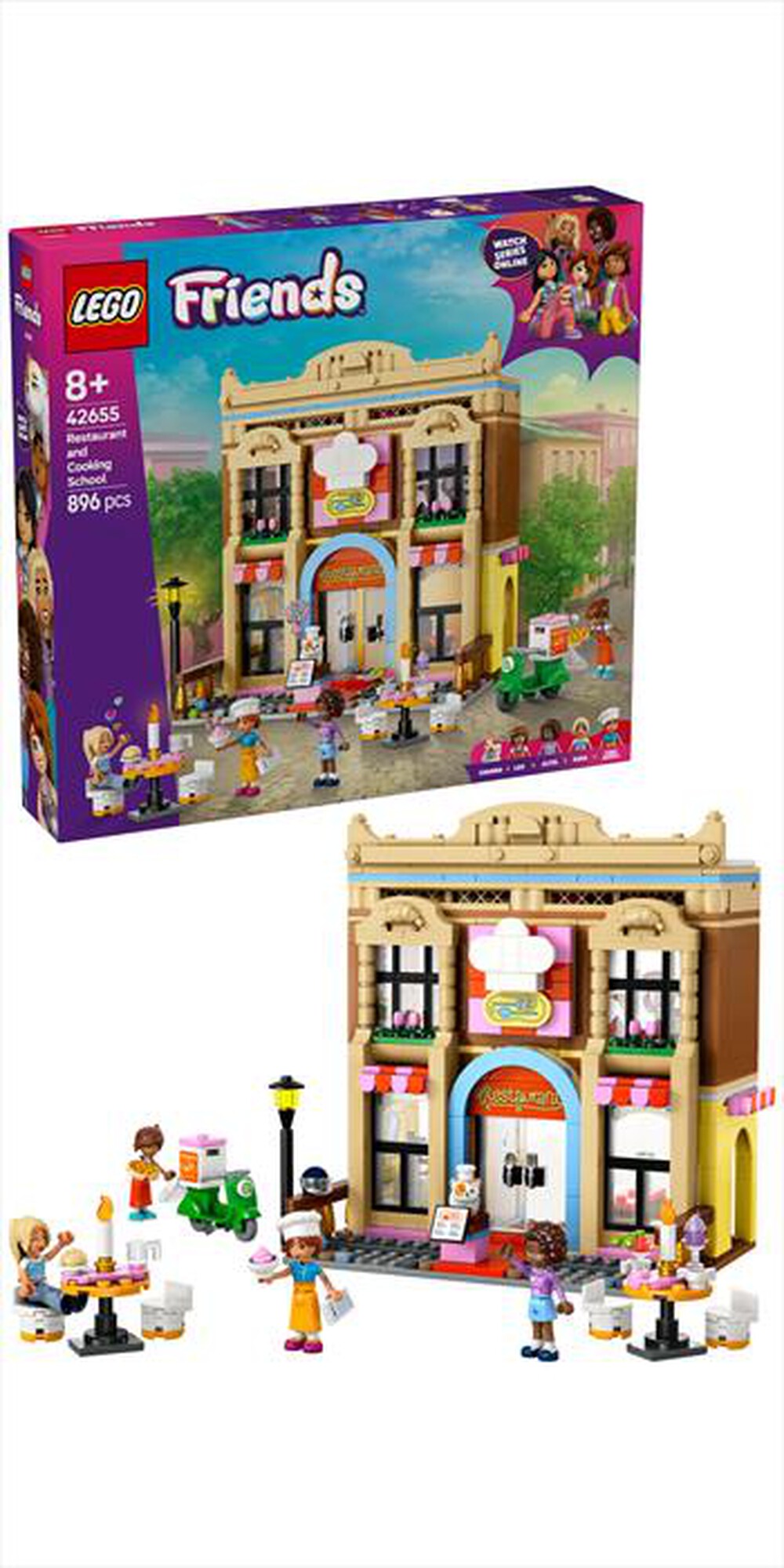 Immagine del prodotto LEGO - FRIENDS Ristorante e Scuola di cucina 42655