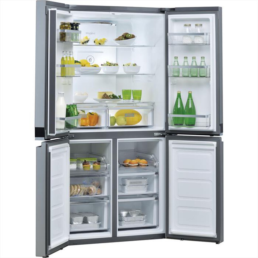 "WHIRLPOOL - Frigorifero 3 e più porte WQ9 B1L Classe F 677lt-Acciaio inossidabile"