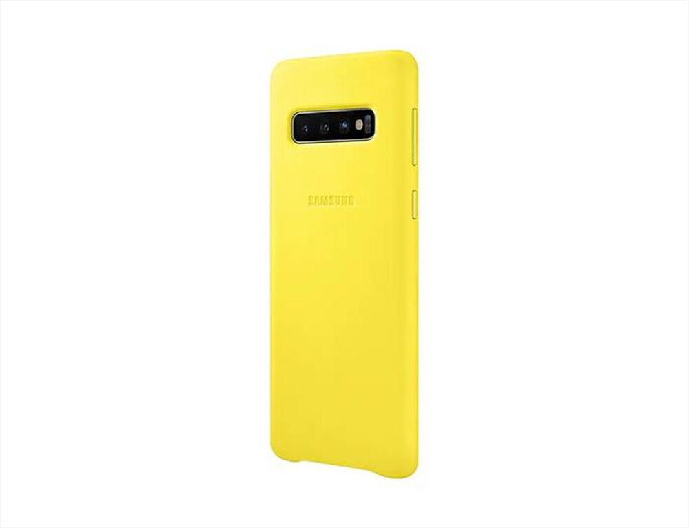 "SAMSUNG - LEATHER COVER GALAXY S10-GIALLO"