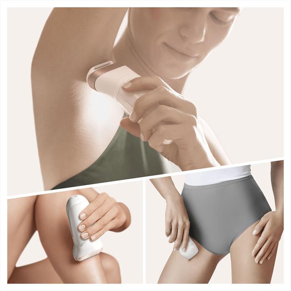 "BRAUN - Silk-épil 9 9-870-Bianco/Oro rosa"