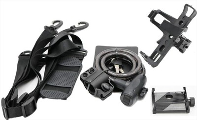 XTREME - ICONBIT ACCESSORY KIT PER KICK SCOOTER-NERO