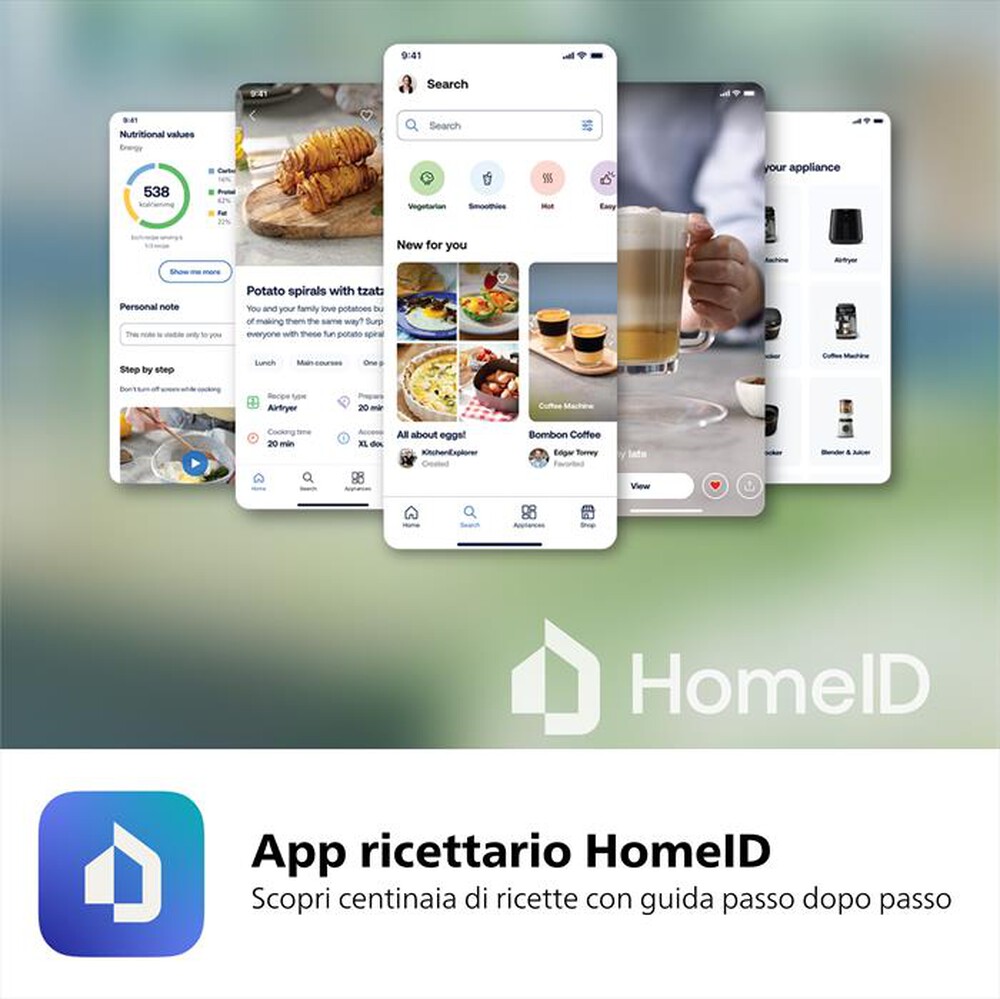 Immagine del prodotto PHILIPS - Frullatore SERIE 5000 HR3041/00-Nero/Metallo