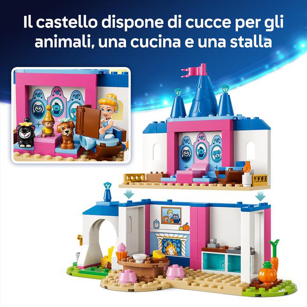 Immagine del prodotto LEGO - DISNEY Castello degli animali di Cenerentola-43283
