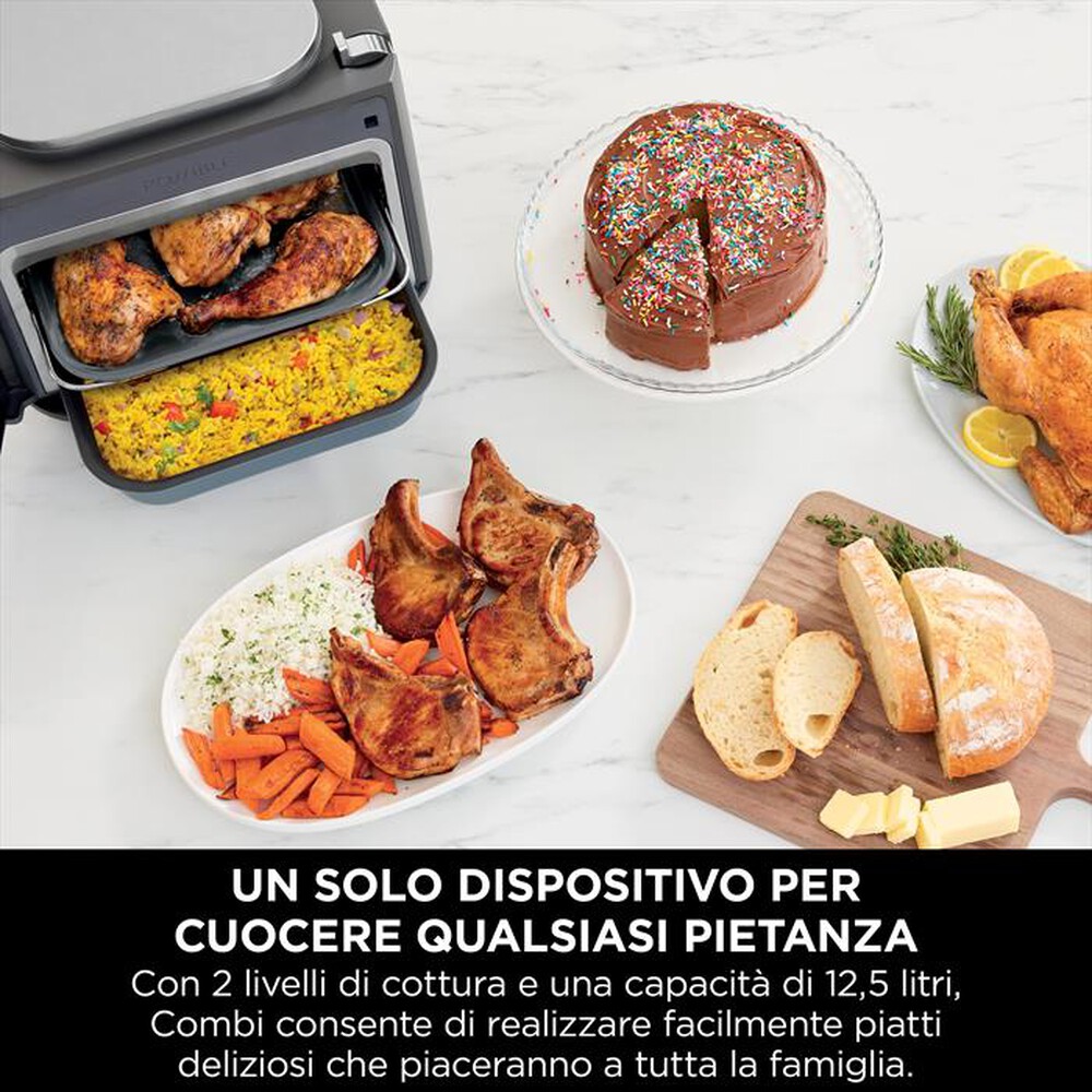 "NINJA - Fornetto elettrico COMBI COOKER NINJA SFP700EU-Grigio"