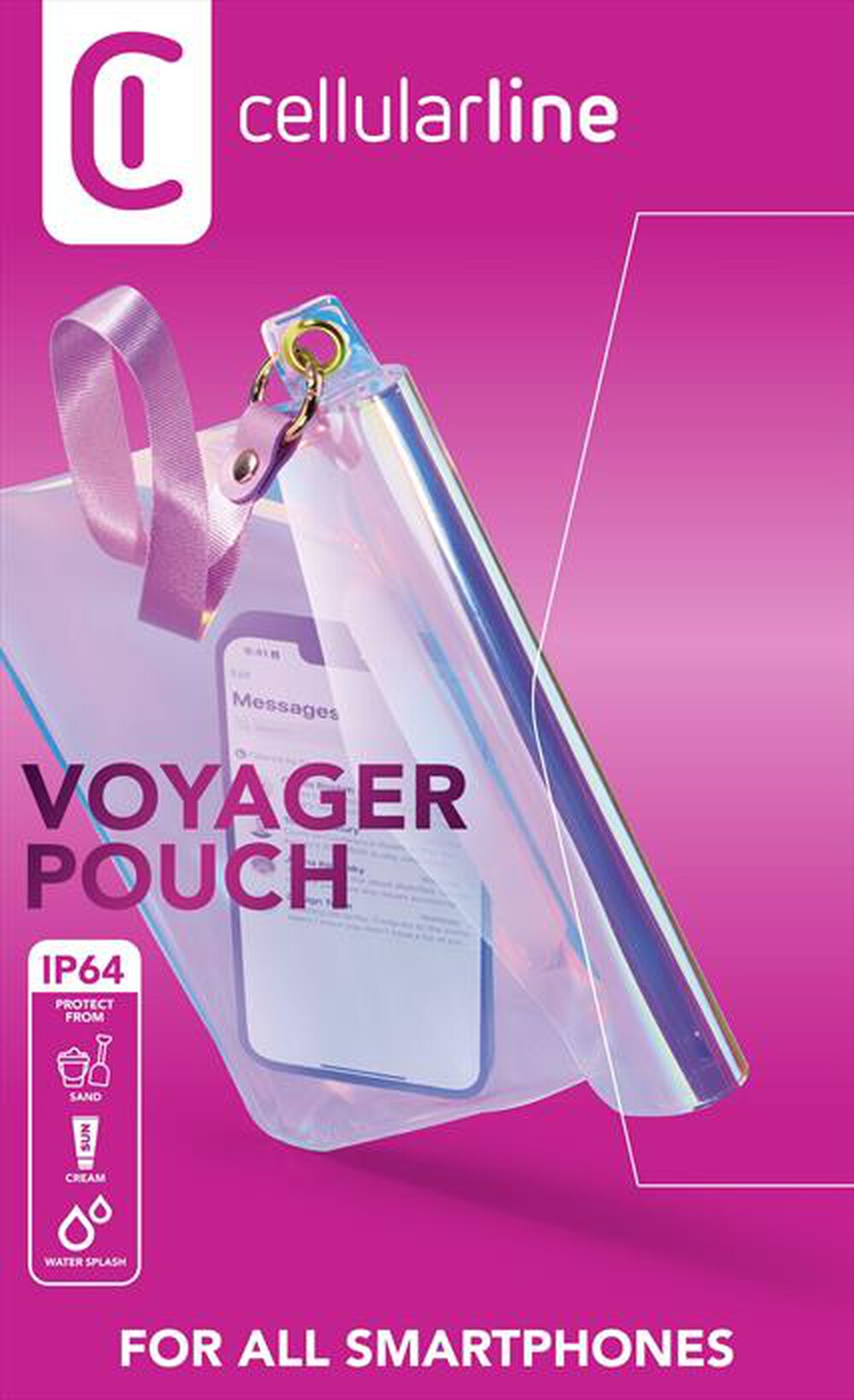 Immagine del prodotto CELLULARLINE - Custodia Sleeve VOYAGERPOUCH23T Universale