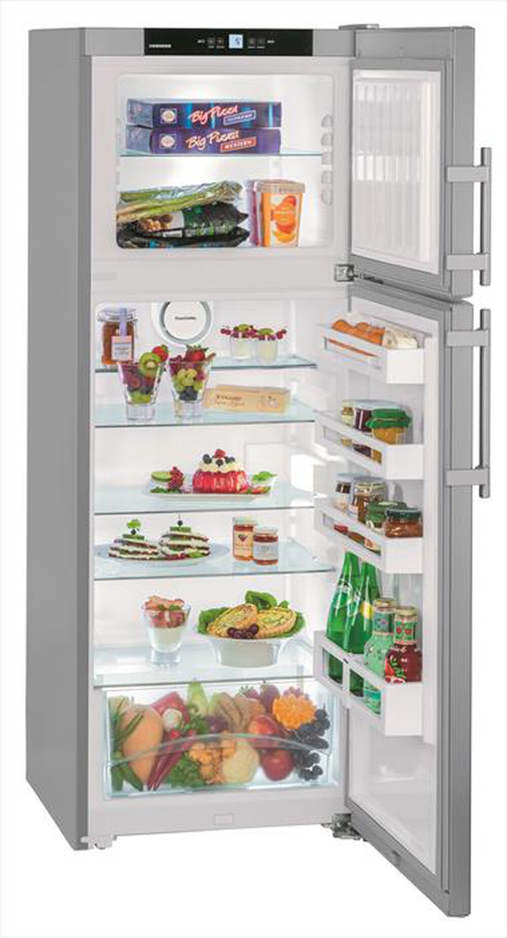"LIEBHERR - Frigorifero 2 porte CTPESF 3016-23 Classe F 286lt-Acciaio"