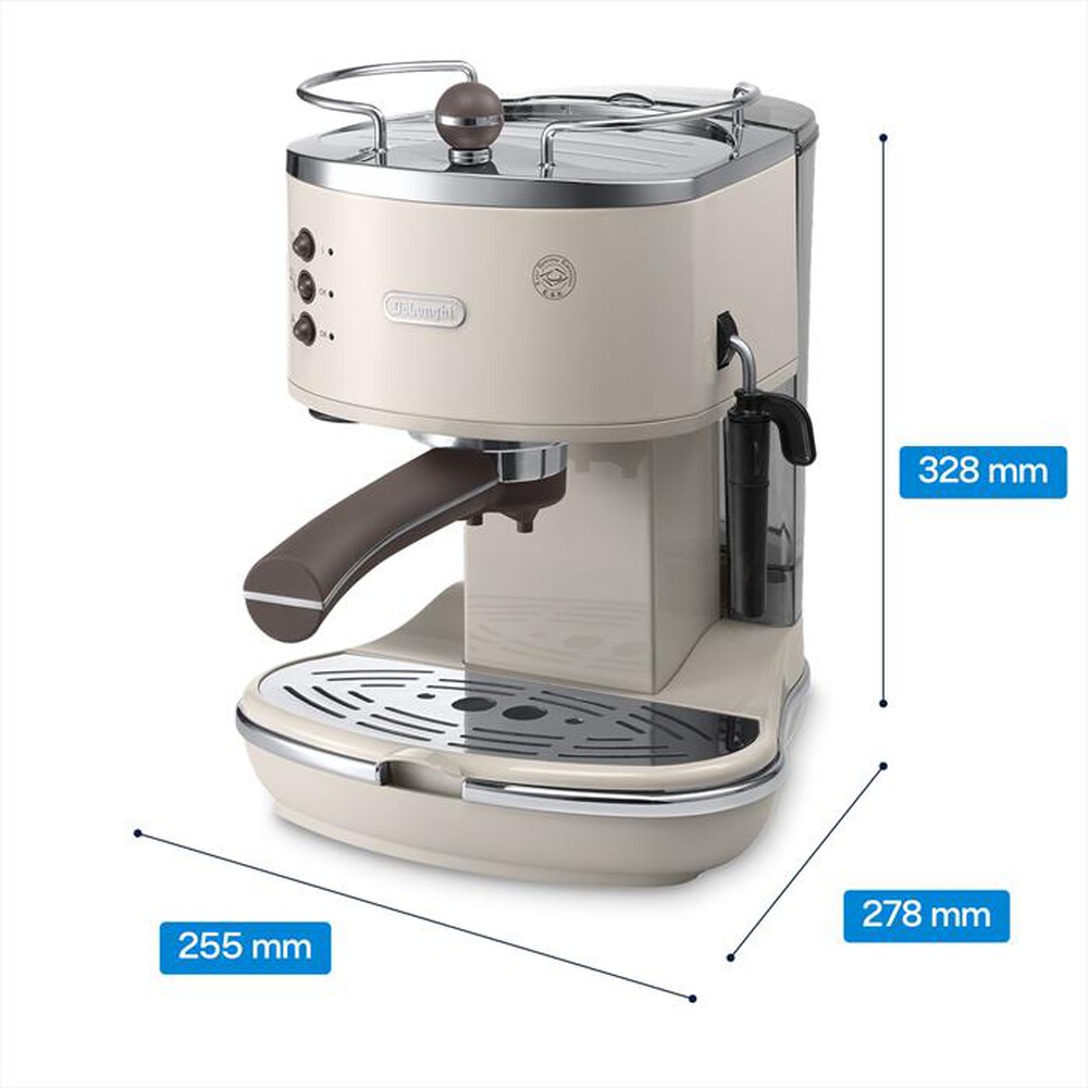 Immagine del prodotto DE LONGHI - ICONA VINTAGE ECOV311.BG MACCHINA DA CAFFÈ MANUALE-beige/marrone