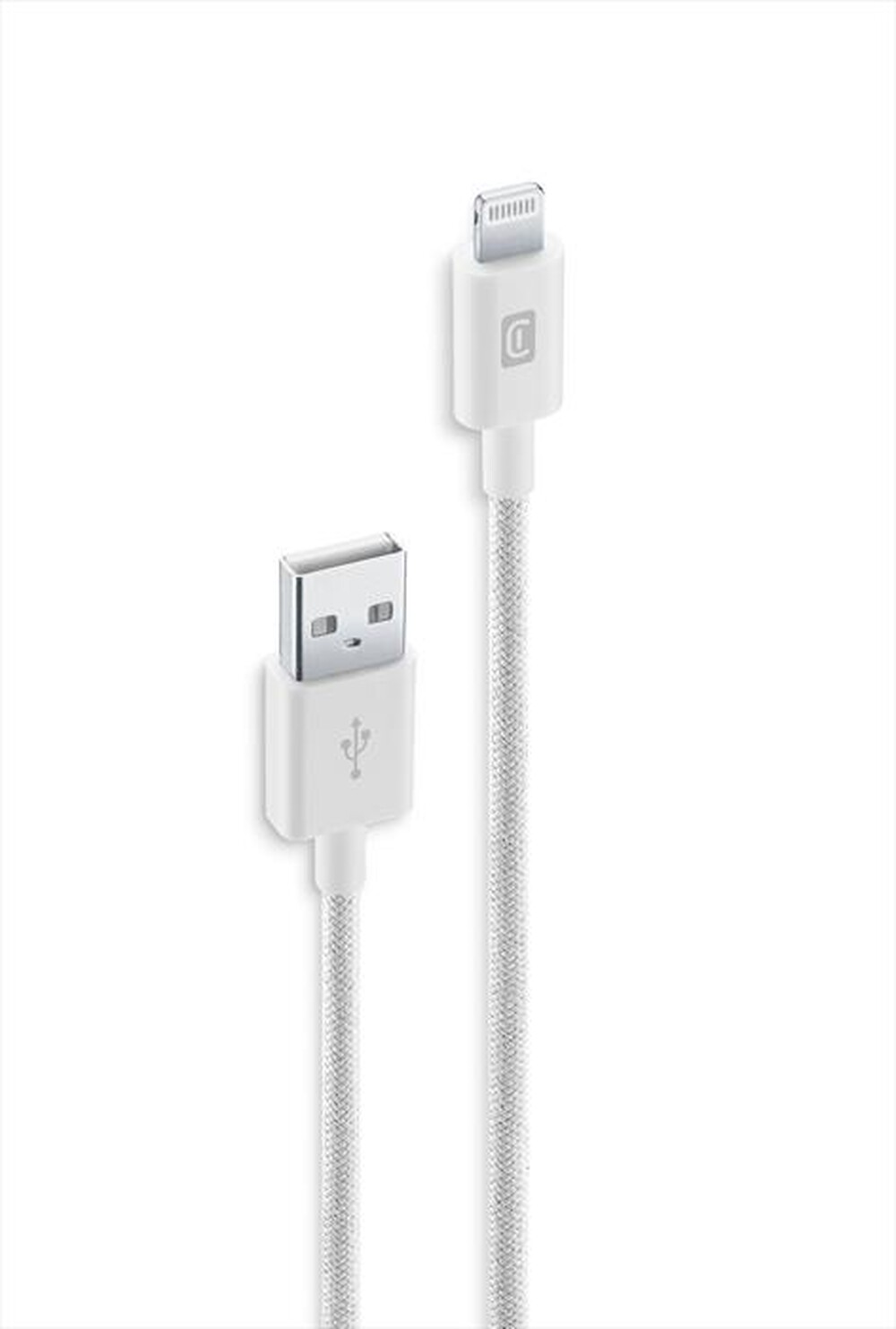 "CELLULARLINE - CAVO TELATO 150 CM USB TO LIGHTNING-White"