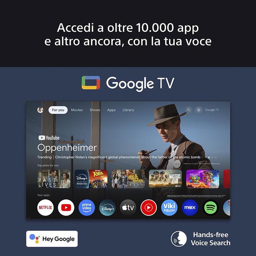 "SONY - Smart TV LED UHD 4K 43\" K43S39BP.CEI-Nero"