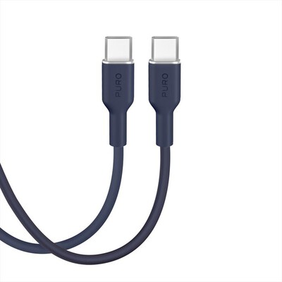 PURO - Cavo ICON da USB-C a USB-C, 1.5m-Crown Blue
