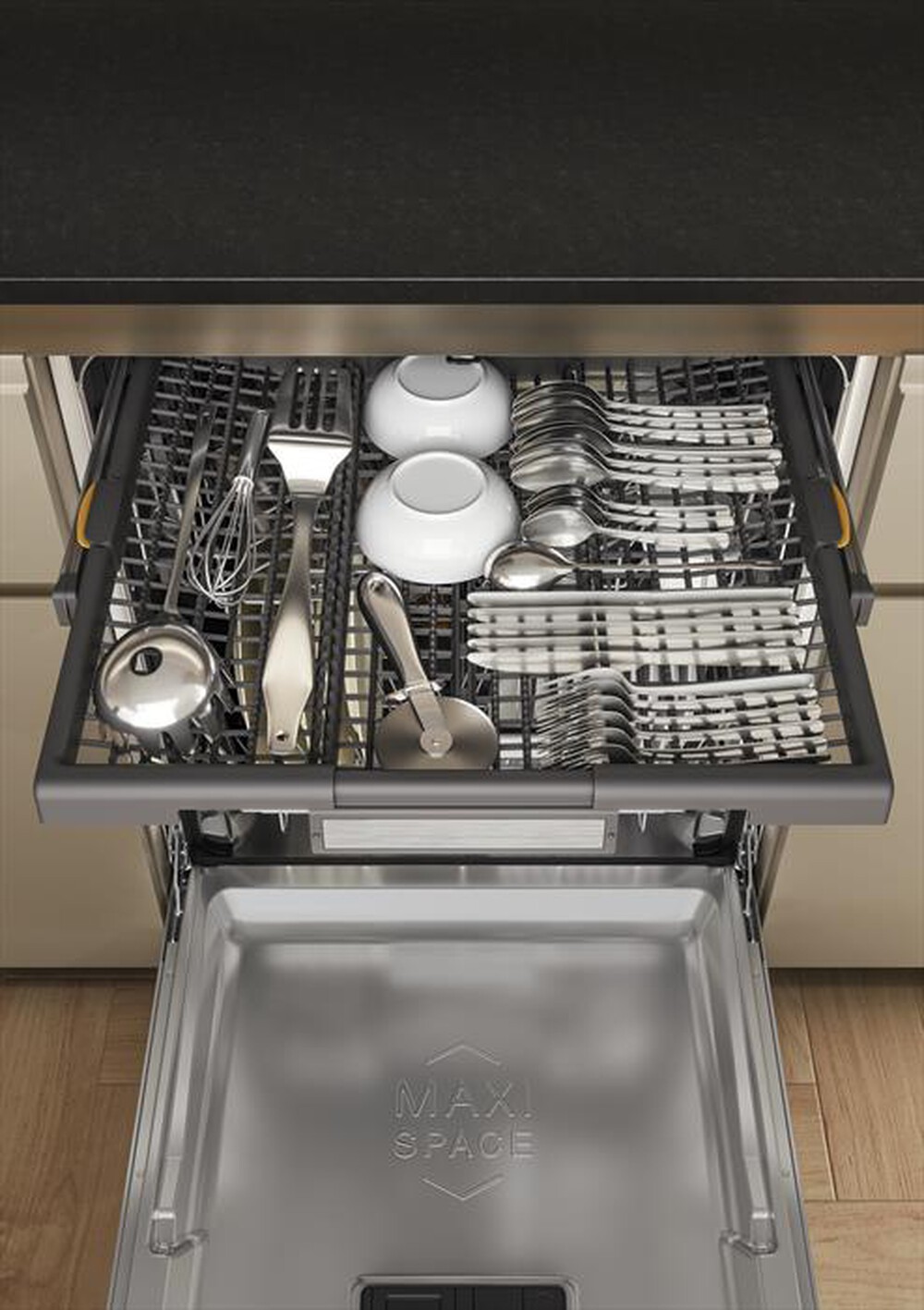 Immagine del prodotto WHIRLPOOL - Lavastoviglie MAXISPACE W7I HT58 T Classe B