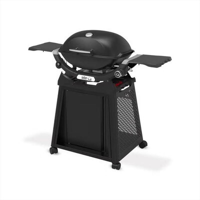 WEBER - Barbecue a gas Q2200 CON CARRELLO-Nero / Alluminio