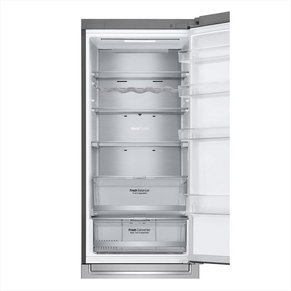"LG - Frigorifero combinato GBB72NSUCN Classe C 384lt-NOBLE STEEL"