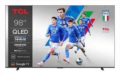 TCL - Smart TV Q-LED UHD 4K 98" 98P89K-Metallic,  TCL - Smart TV Q-LED UHD 4K 98" 98P89K-Metallic