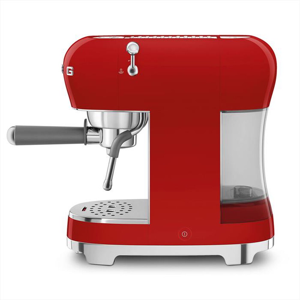 "SMEG - Macchina da Caffè Espresso 50's Style ECF02RDEU-Rossa"