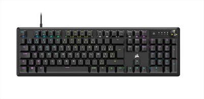 CORSAIR - Tastiera gaming meccanica K70 CORE RGB-Nero