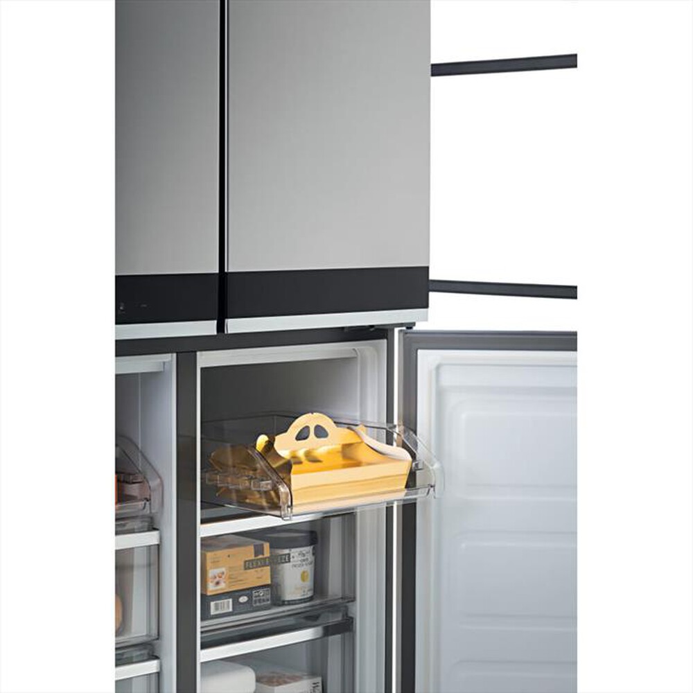 "WHIRLPOOL - Frigorifero 3 e più porte WQ9 B1L Classe F 677lt-Acciaio inossidabile"