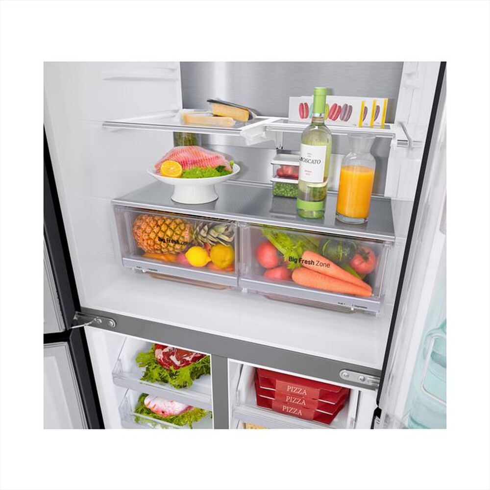 "LG - Frigorifero Multidoor GMQ844MC5E Classe E 530lt-Black"