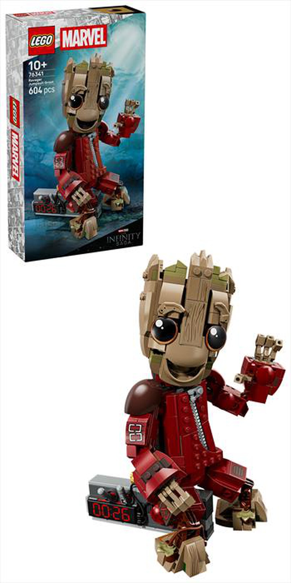 Immagine del prodotto LEGO - 76341 - GROOT IN TUTA DA RAVAGER-Multicolore
