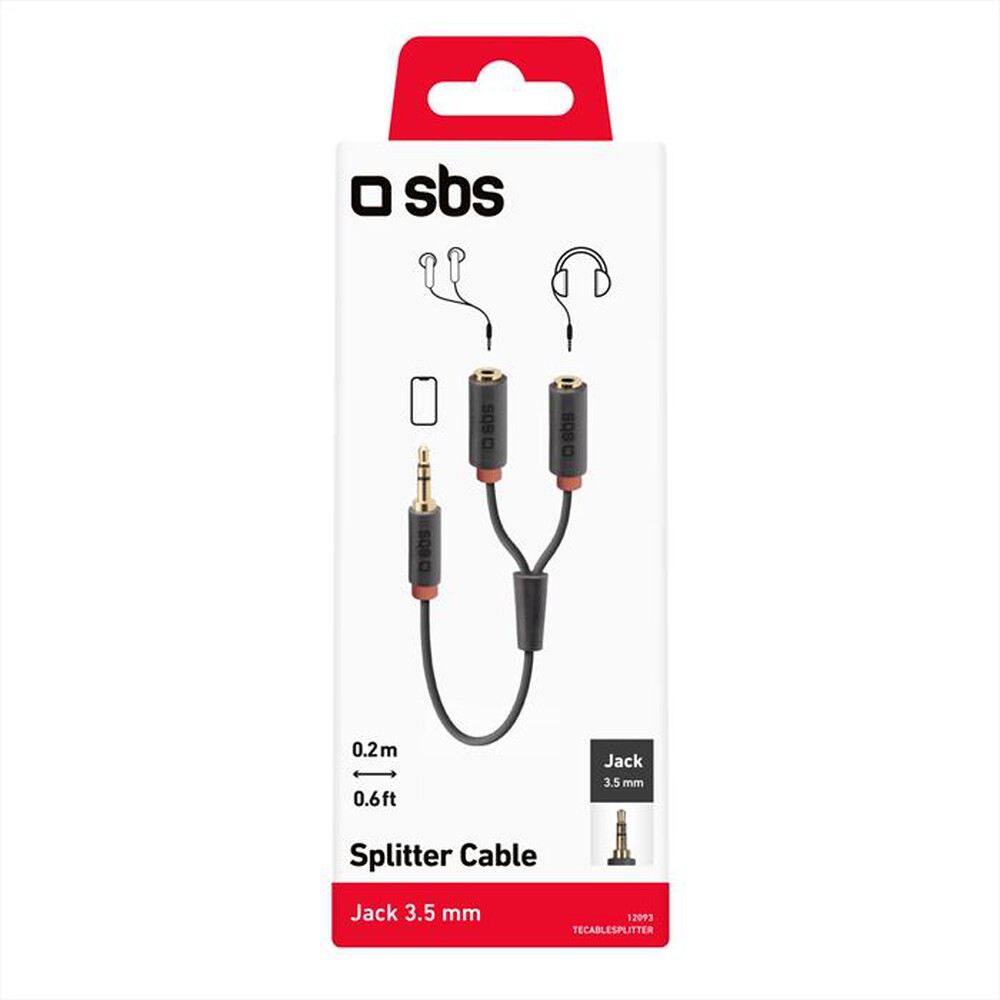 "SBS - TECABLESPLITTER-Nero"