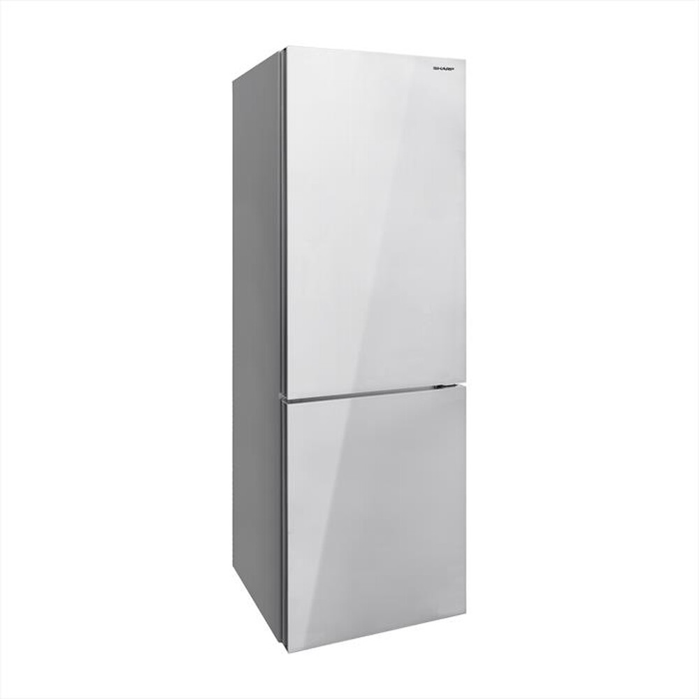 "SHARP - Frigorifero combinato SJ-BA31IEWGE Classe E-Vetro Bianco"