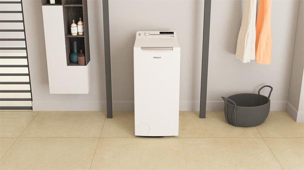 "WHIRLPOOL - Lavatrice ZEN TDLR 6252BS IT 6 Kg Classe B-Bianco"