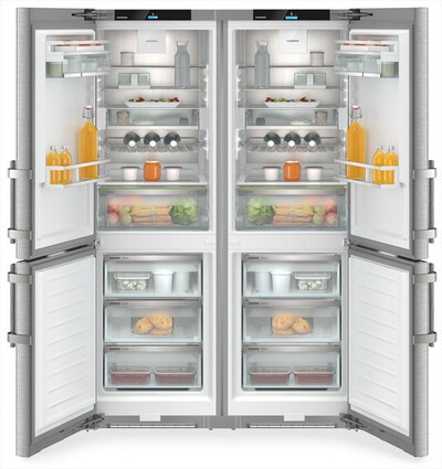 LIEBHERR - Frigorifero side by side XCCSD  5250-20 Classe D-Acciaio SmartSteel / Silver