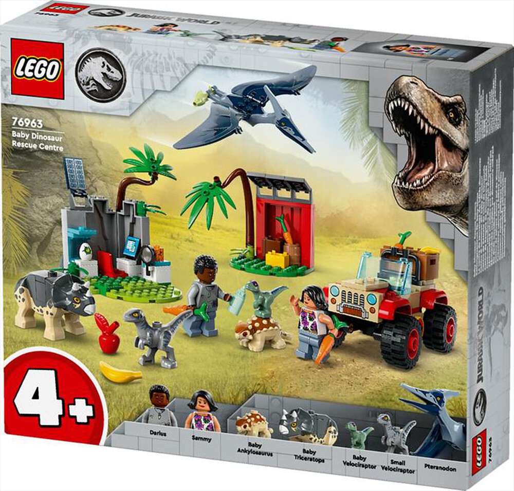 Immagine del prodotto LEGO - JURASSIC WORLD Centro soccorso babydinosauri 76963