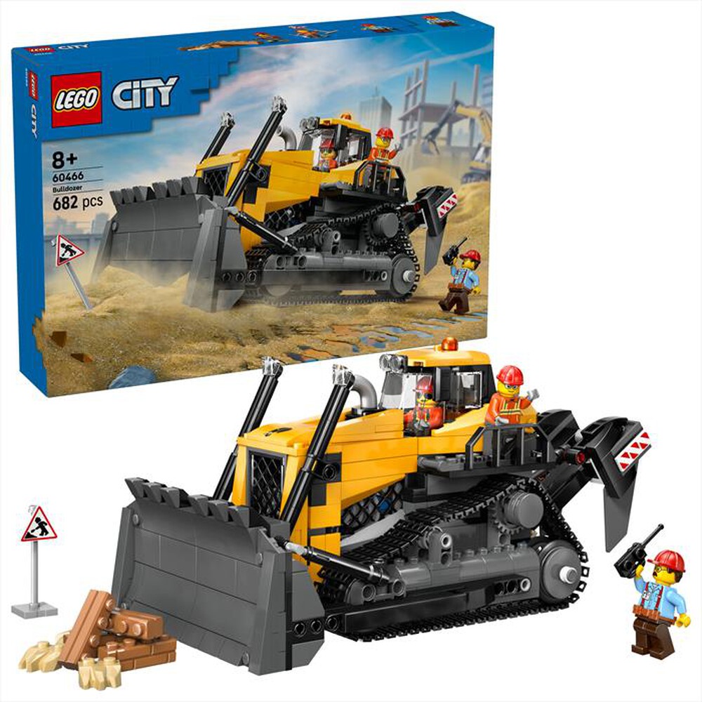 Immagine del prodotto LEGO - CITY BIG VEHICLES Bulldozer giallo 60466