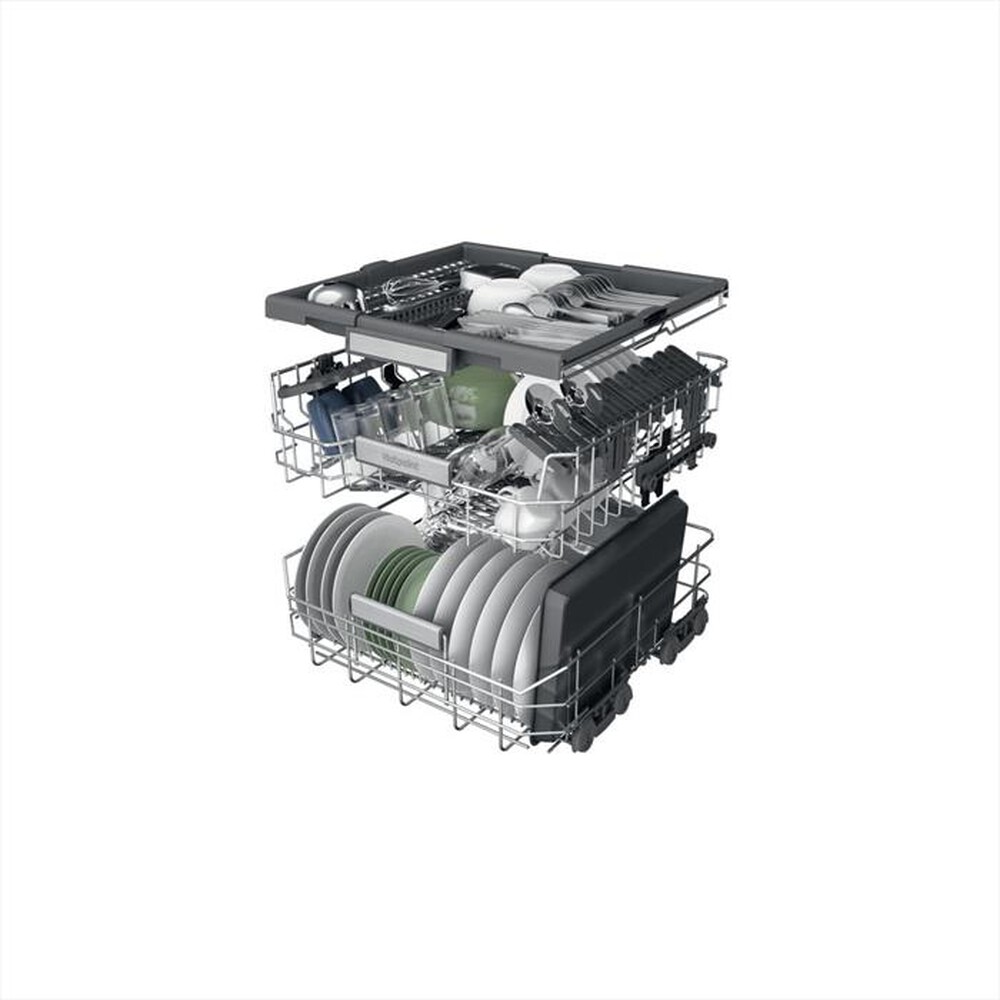 Immagine del prodotto HOTPOINT ARISTON - Lavastoviglie MAXISPACE H7F HS41 X Classe C-Stainless steel