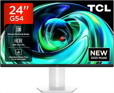TCL - Monitor LED FHD 23,8" 24G54-White