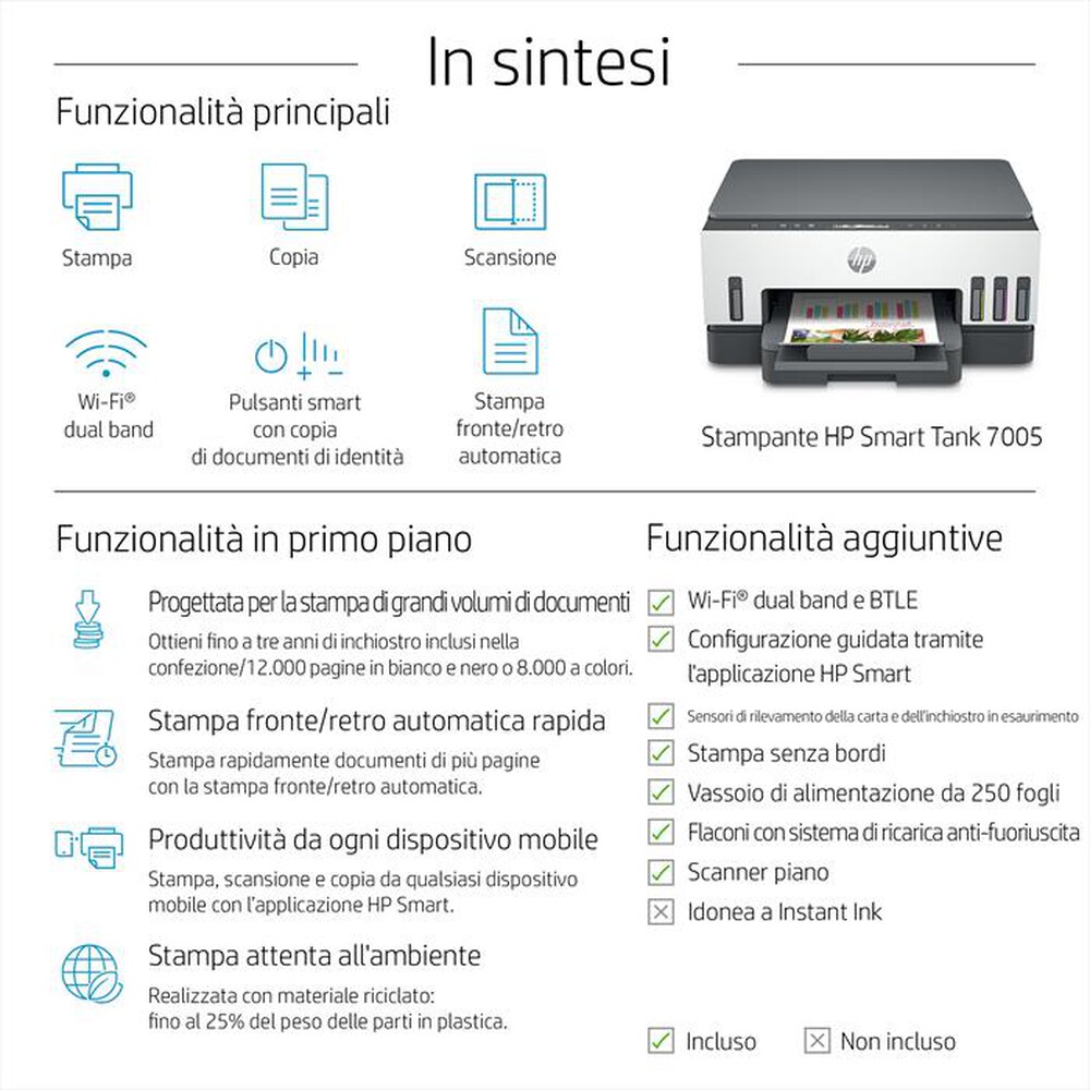 Immagine del prodotto HP - SMART TANK 7005-Light Basalt