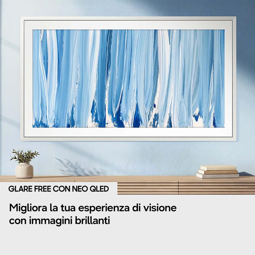 Immagine del prodotto SAMSUNG - Smart TV The Frame Pro QLED AI 75" QE75LS03HWUXZT-Black