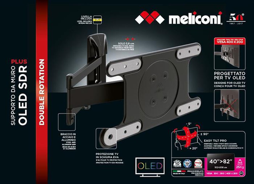 "MELICONI - EXTRA - OLED SDR-nero"