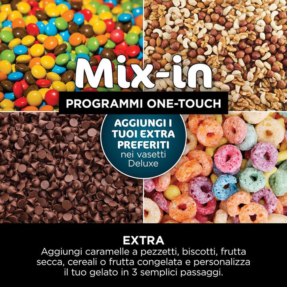 "NINJA - GELATIERA CREAMI DELUXE NC501EU-Argento"