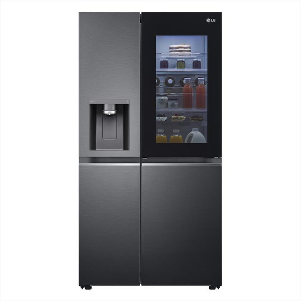 "LG - Frigorifero side by side GSXV91MCAE Classe E-Black"
