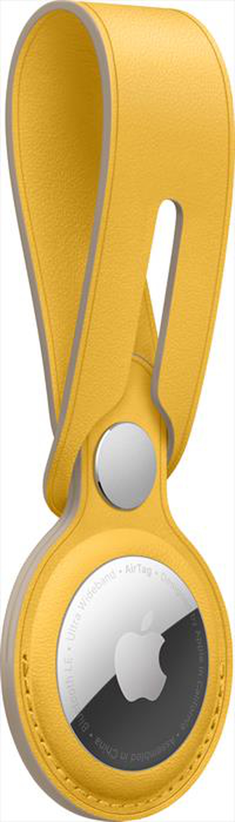 "APPLE - Laccetto AirTag in pelle-Limone"