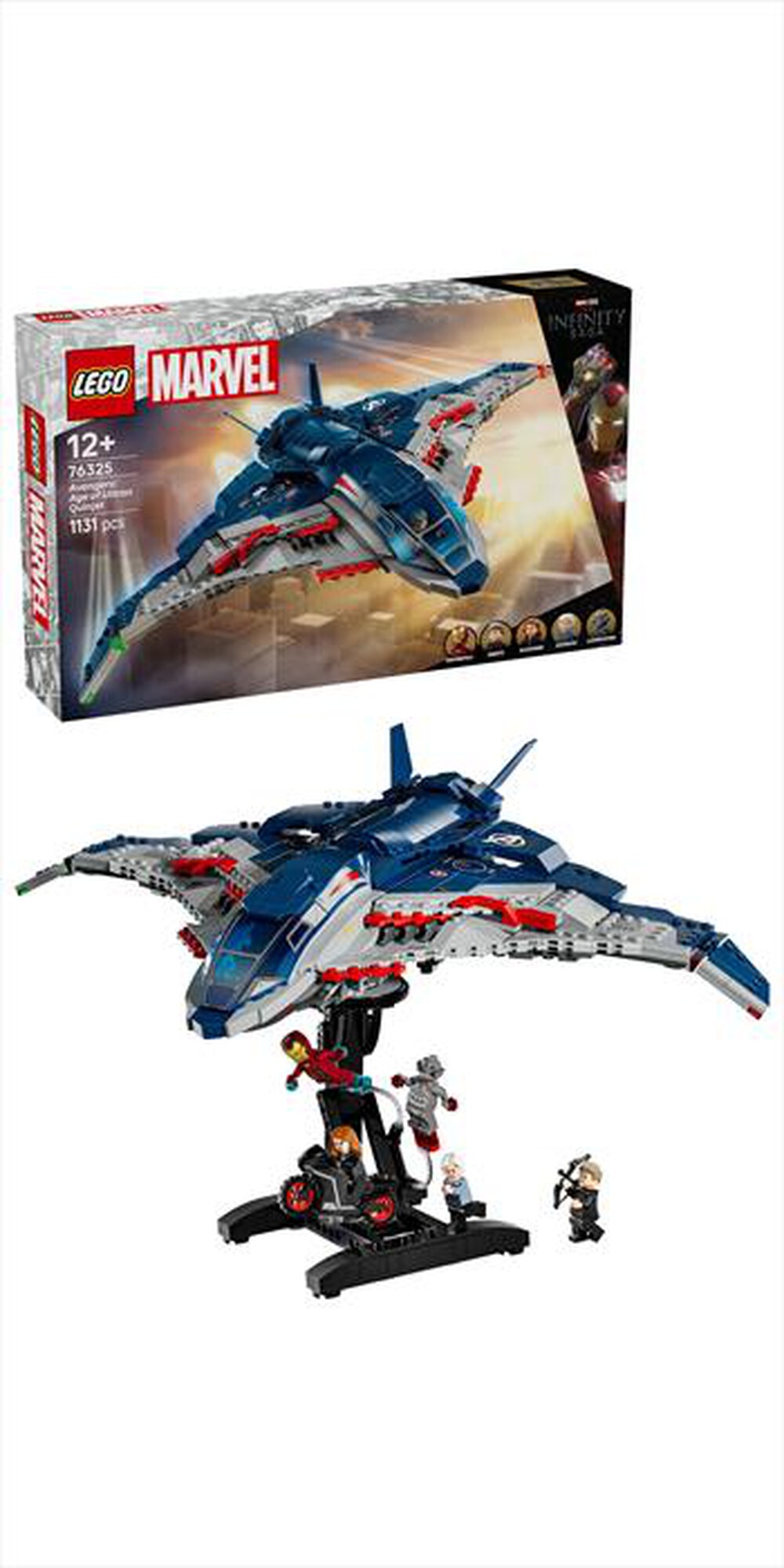 Immagine del prodotto LEGO - SUPER HEROES Quinjet Avengers: Age of Ultron 76325