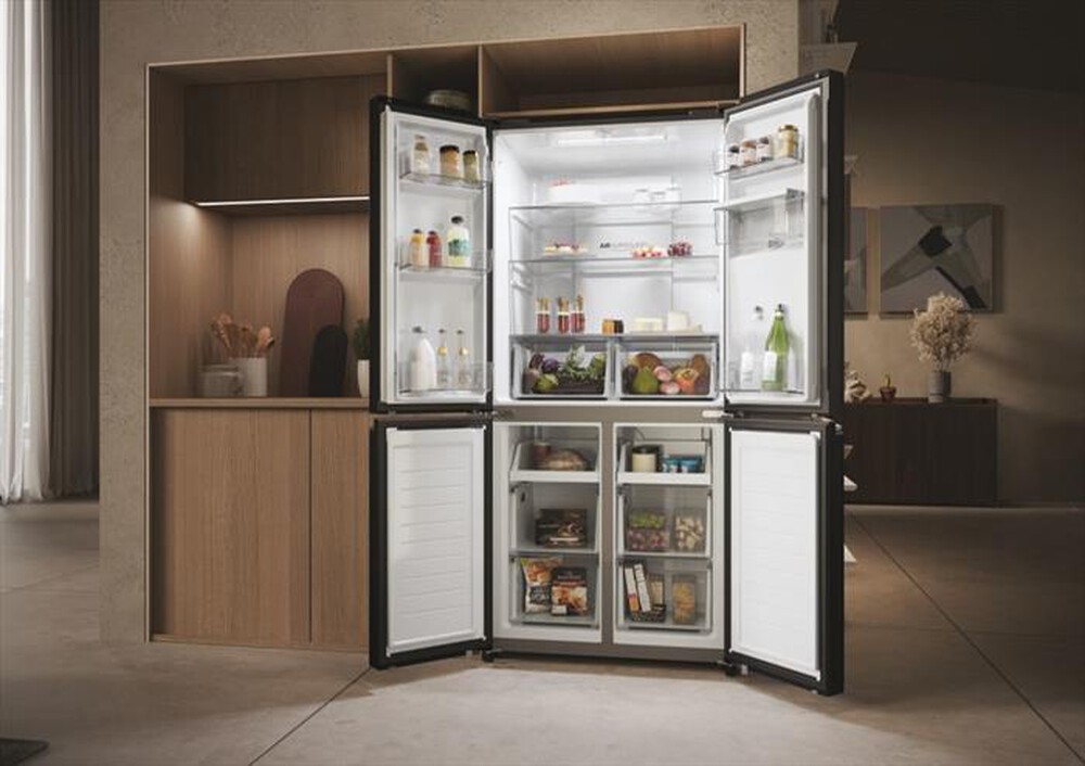 "HAIER - Frigorifero 4 porte HCR3818ENPT Classe E 467 lt-Antracite"