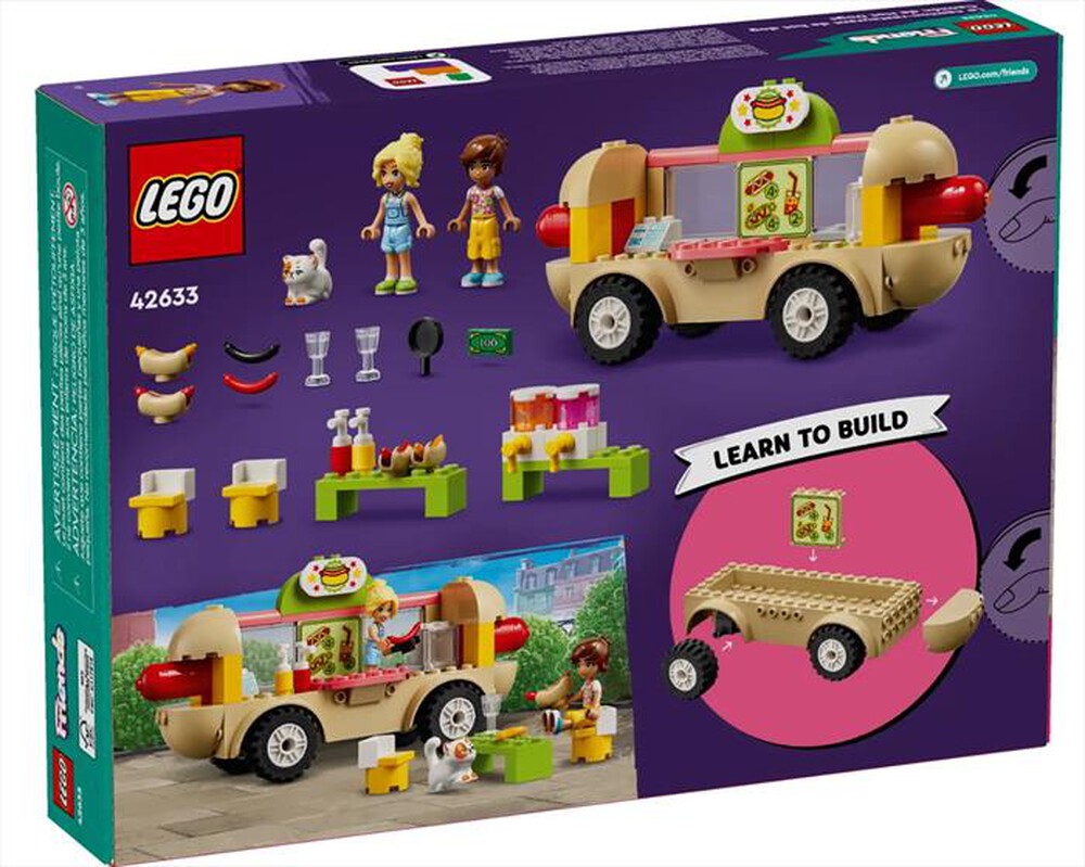 Immagine del prodotto LEGO - FRIENDS Food Truck hot-dog - 42633-Multicolore