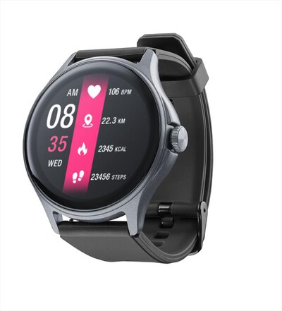 CELLULARLINE - Smartwatch ION PRO ROUND-Nero