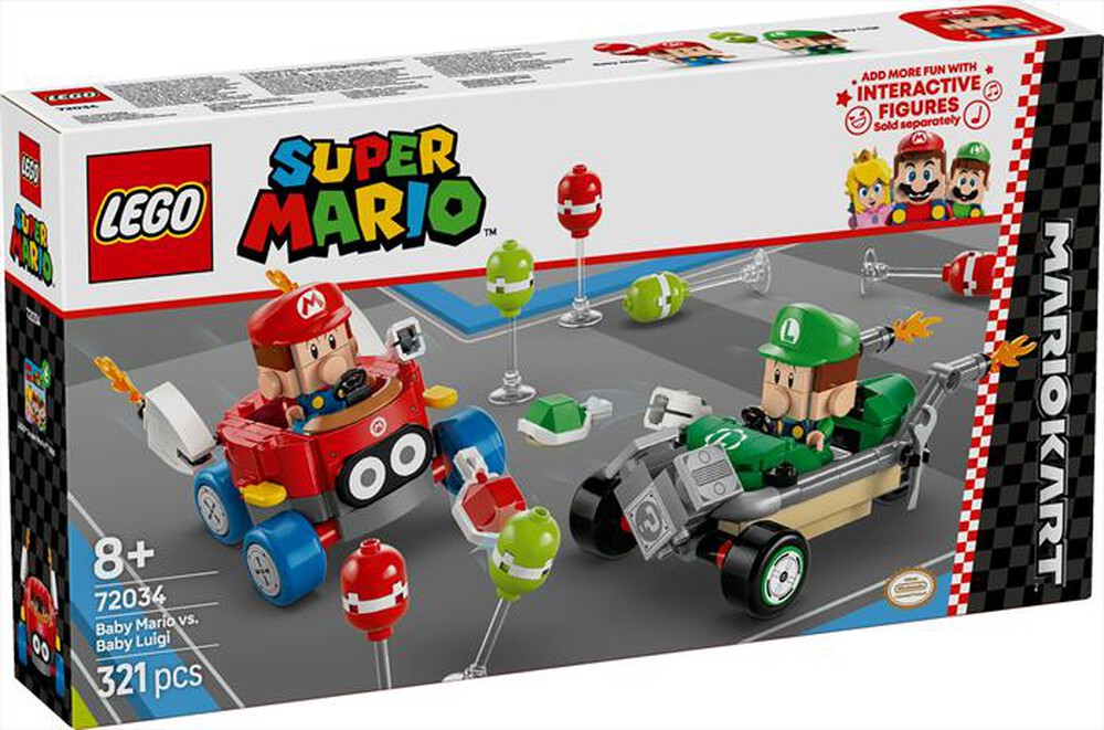 Immagine del prodotto LEGO - SUPER MARIO Mario Kart Baby Mario Baby Luigi 72034