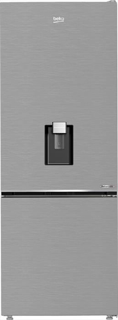 BEKO - Frigorifero combinato BKOB3RCNE564HDXB Classe E-Metallico,  BEKO - Frigorifero combinato BKOB3RCNE564HDXB Classe E-Metallico