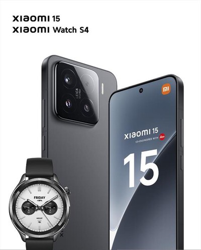 XIAOMI - Smartphone XIAOMI 15 12+512G+ WATCH S4-Black