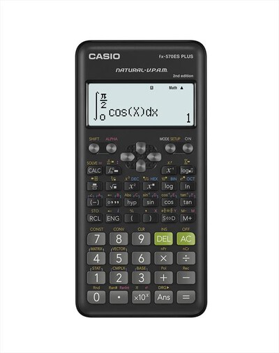 CASIO - FX-570ES PLUS-2-NERO,  CASIO - FX-570ES PLUS-2-NERO