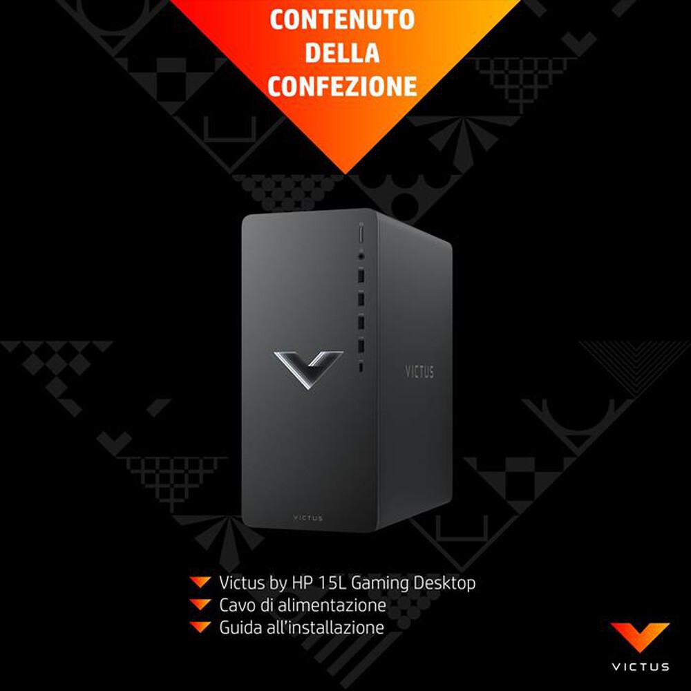 "HP - Desktop VICTUS TG02-2004NL-Mica Silver"