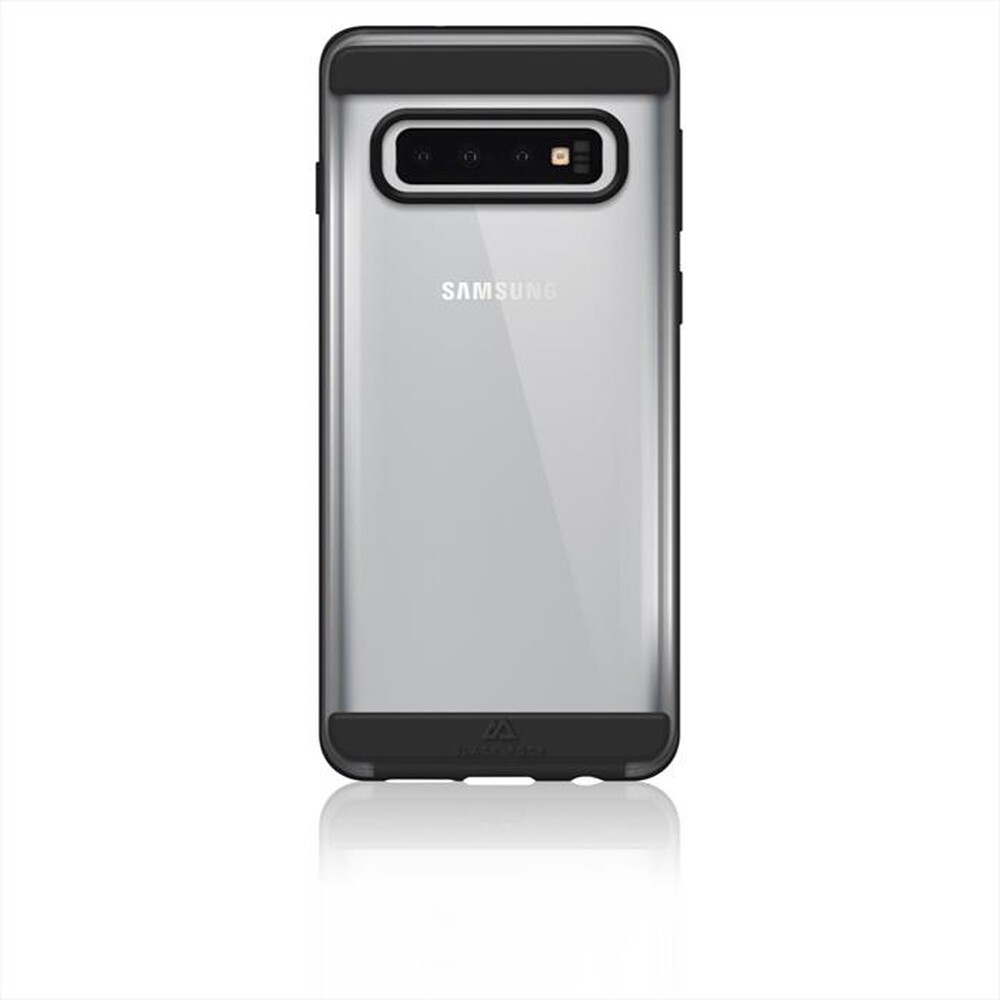 "BLACK ROCK - 2090ARR02 COVER GALAXY S10-Trasparente Nero"